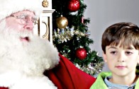 Jewish Kids Finally Meet Santa