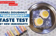 New Israeli Immigrants try Crazy Israeli Doughnuts for the First Time