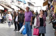 Holocaust Remembrance Day at the Market in Jerusalem