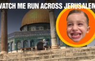 Toddler Running Jerusalem